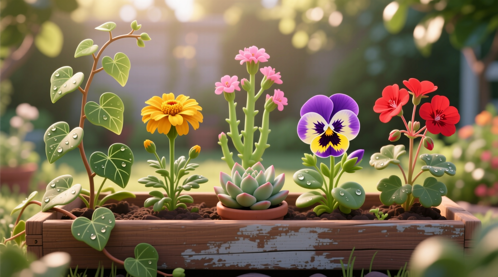 easy flower plants to grow