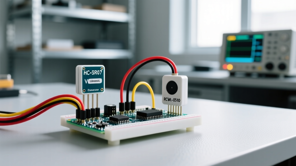Arduino Proximity Sensor: HC-SR04 vs RCWL-0516 Wiring & Code
