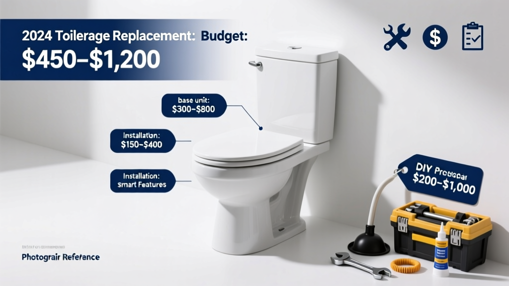 Toilet Replacement Cost: Price Guide for 2024