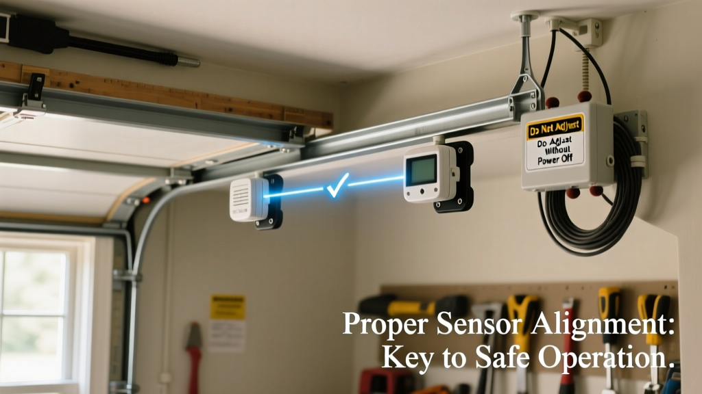How to Prevent Garage Door Sensor Misalignment