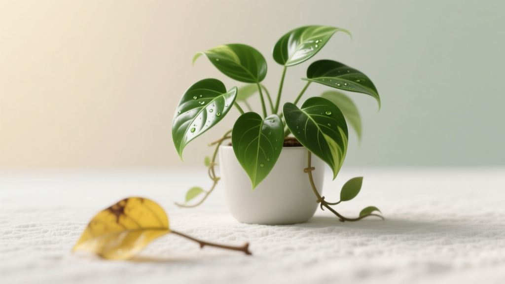 Propagate Pothos with Yellow Leaves: Save Stressed Cuttings