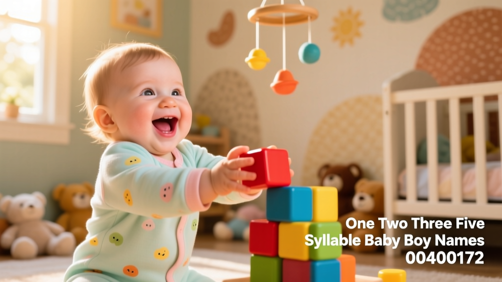 One, Two, Three, and Five-Syllable Baby Boy Names: Evidence-Based Guidance for Early Language Development and Naming Confidence