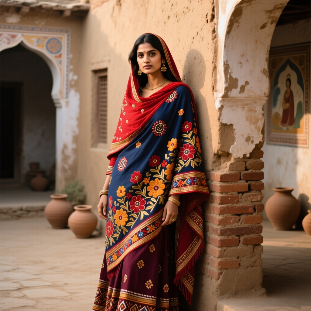 Phulkari Embroidery: The Living Heritage of Punjab's Floral Textile Art