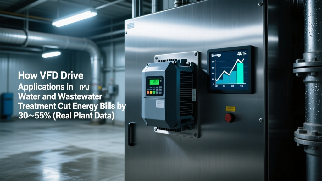 VFDs Cut Water Treatment Energy Bills 30–55%