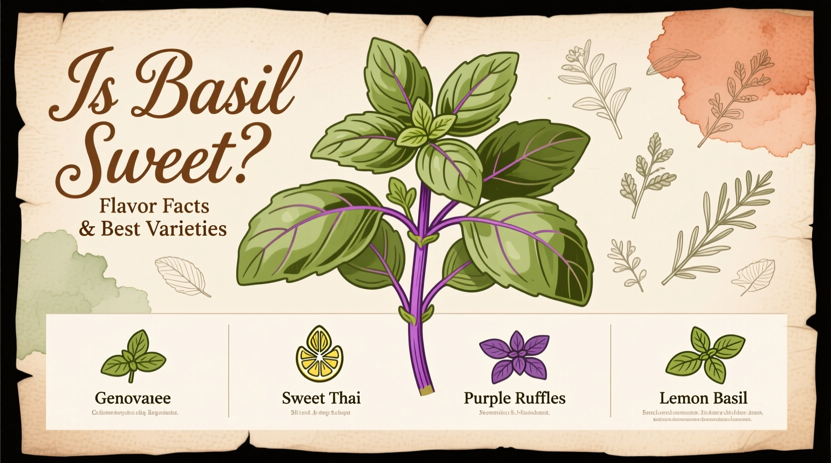 5 Sweet Basil Varieties Ranked | TheHomeSprouts