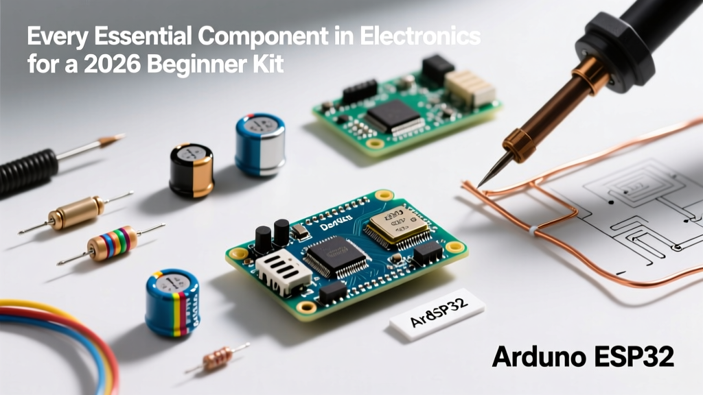 Every Essential Component in Electronics for a 2026 Beginner Kit