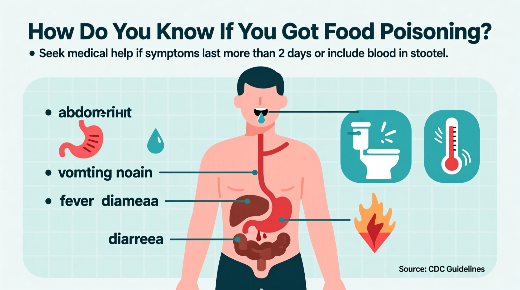How to Identify Food Poisoning: Symptoms and When to Seek Help