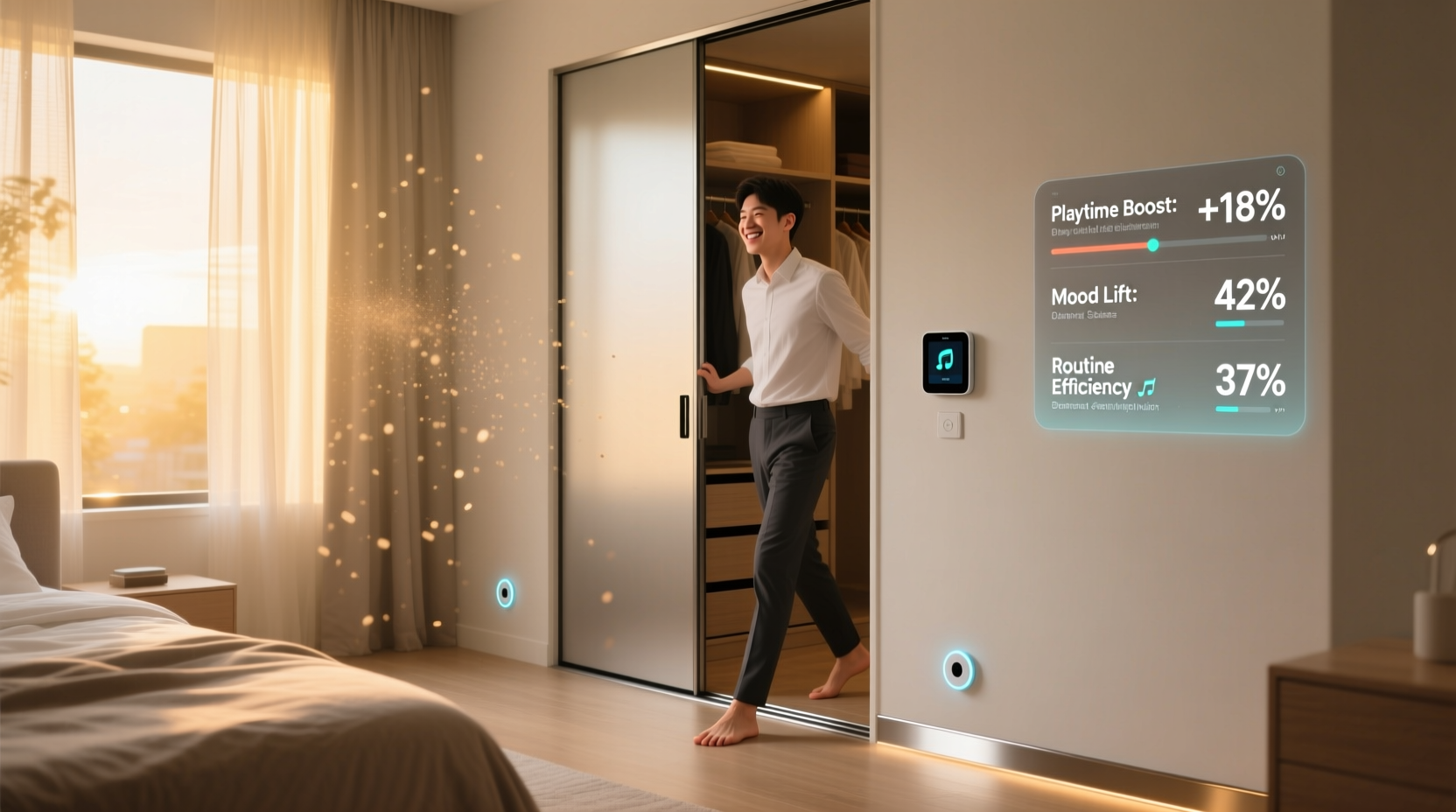 closet motion sensor for playlist control worth it