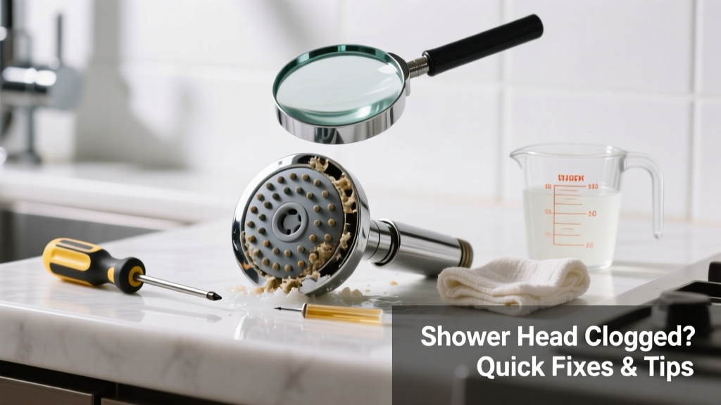 Shower Head Clogged in Kitchen: Quick Fixes & Tips