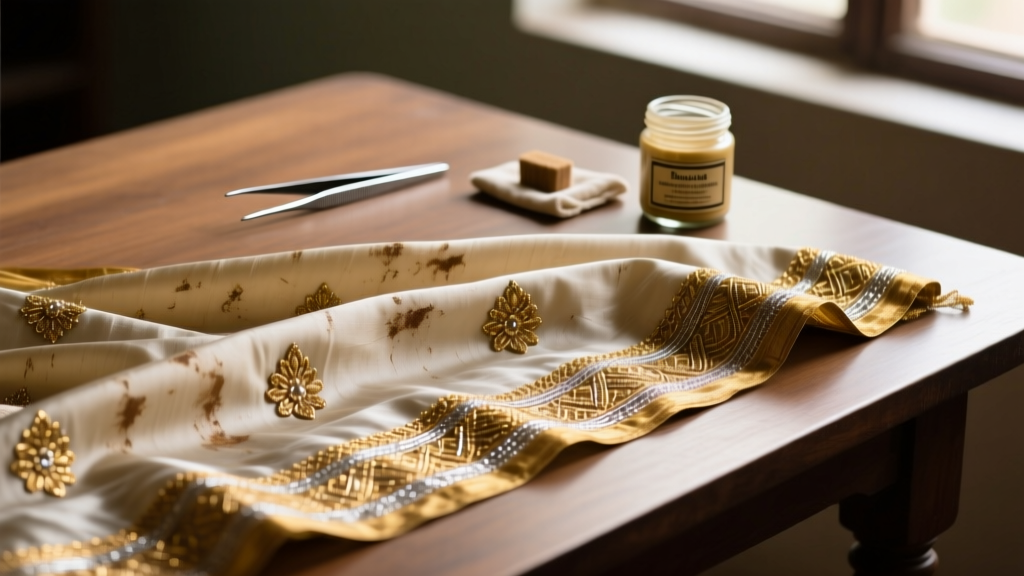 Restoring Banarasi Silk Sari Zari Tarnish Guide 2026