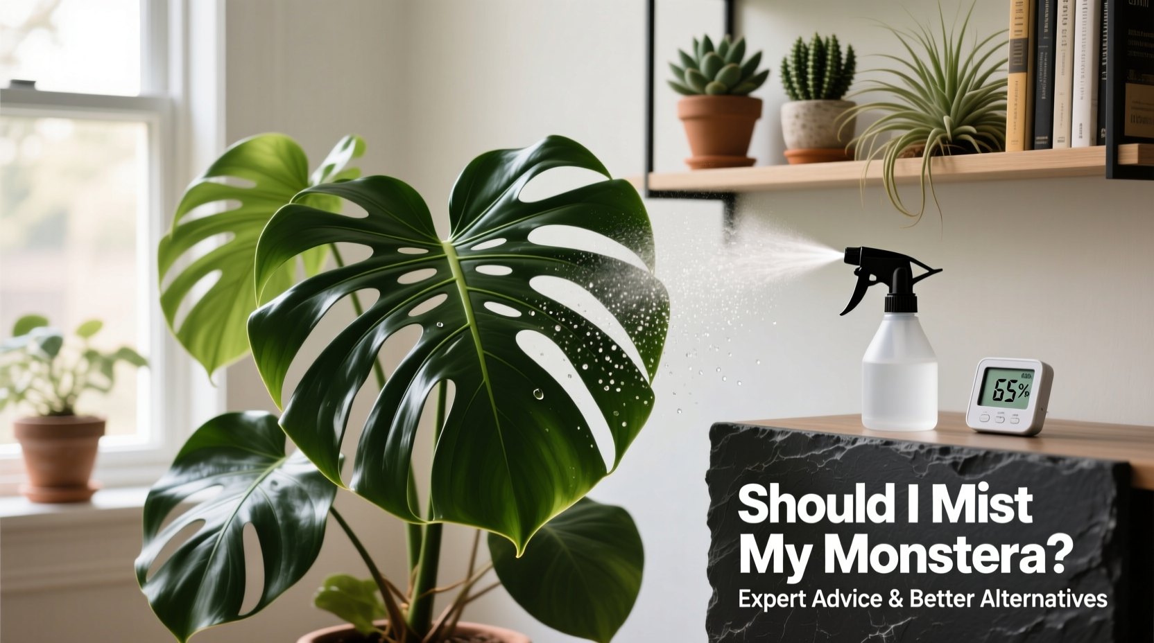 Stop Misting Your Monstera | TheHomeSprouts