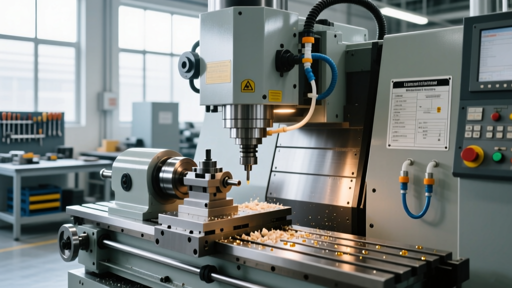 Maintenance Schedules for a Manual CNC Machine Milling Aluminum