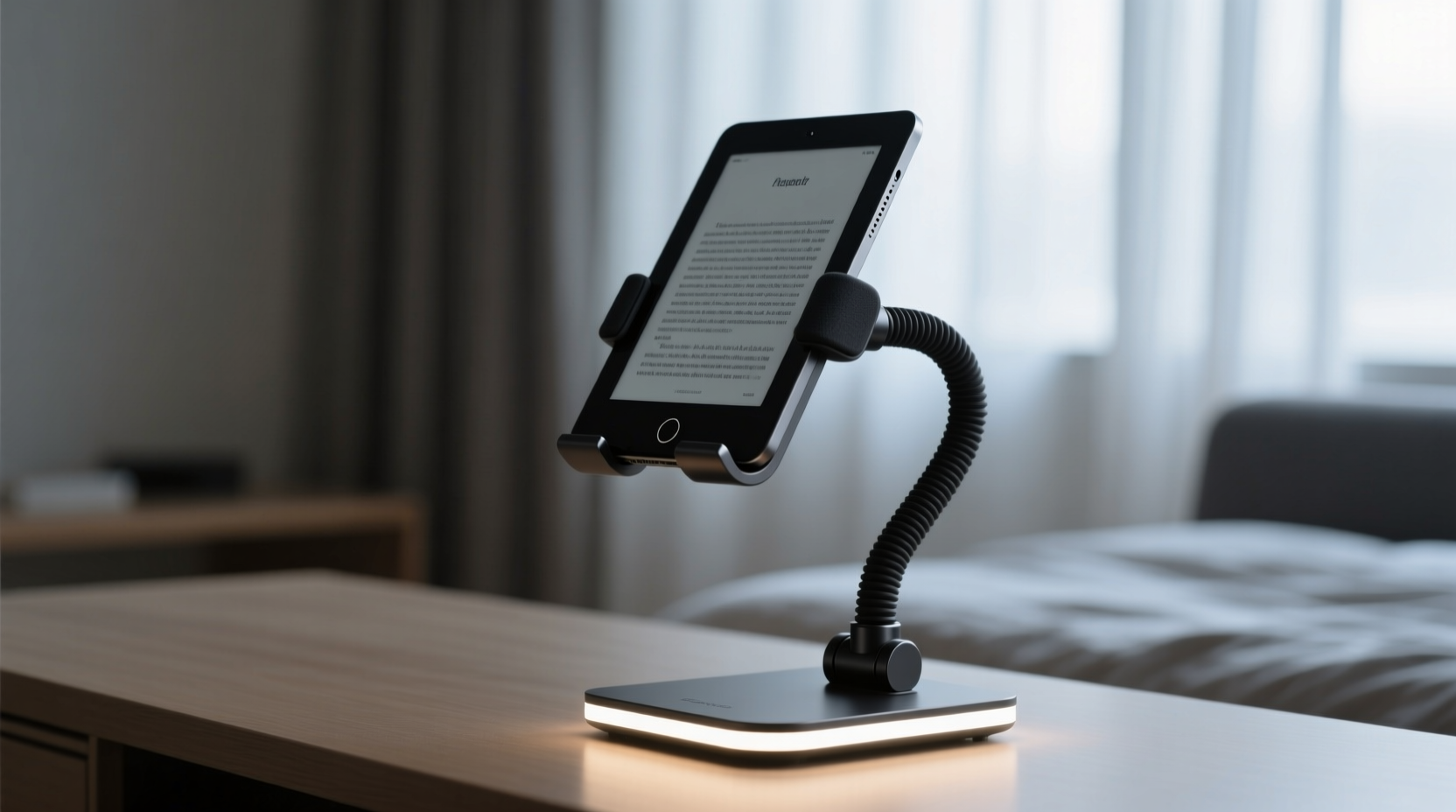 diy ereader or tablet boom gives you handsfree reading