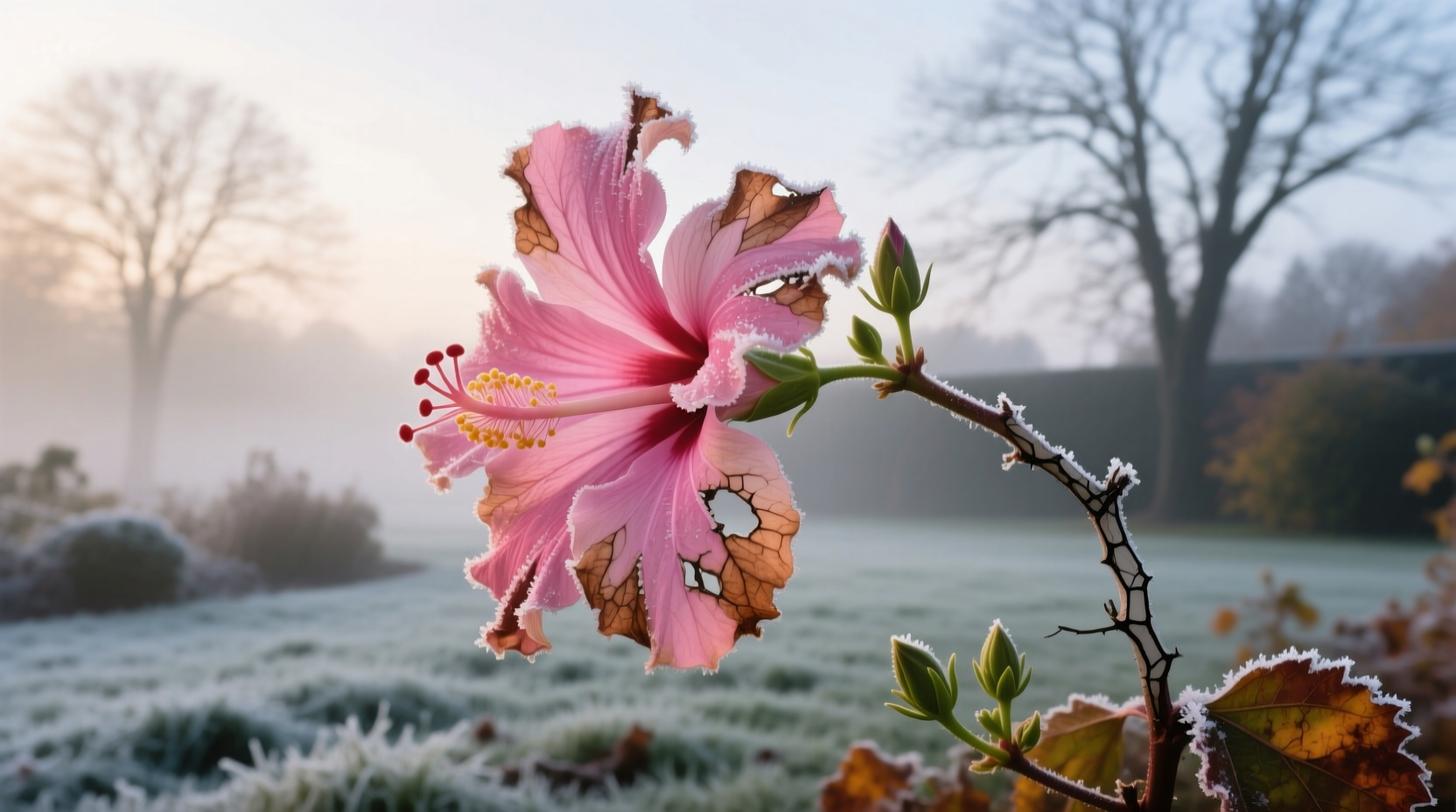 will hibiscus survive a freeze