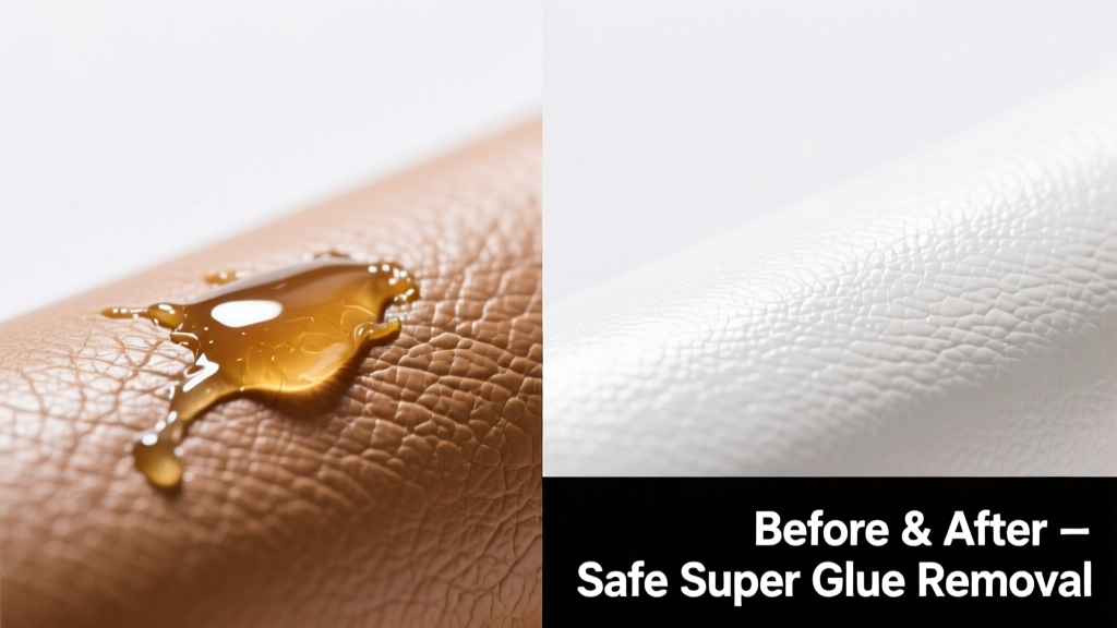 How to Remove Super Glue from Leather Safely