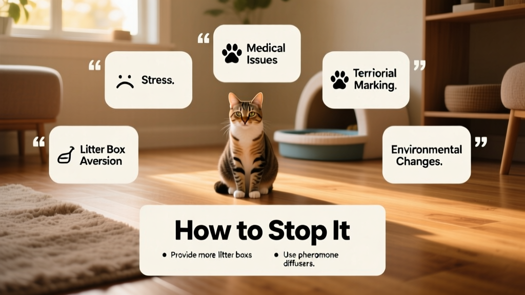 Why Do Cats Pee on Things? 5 Reasons & How to Stop It