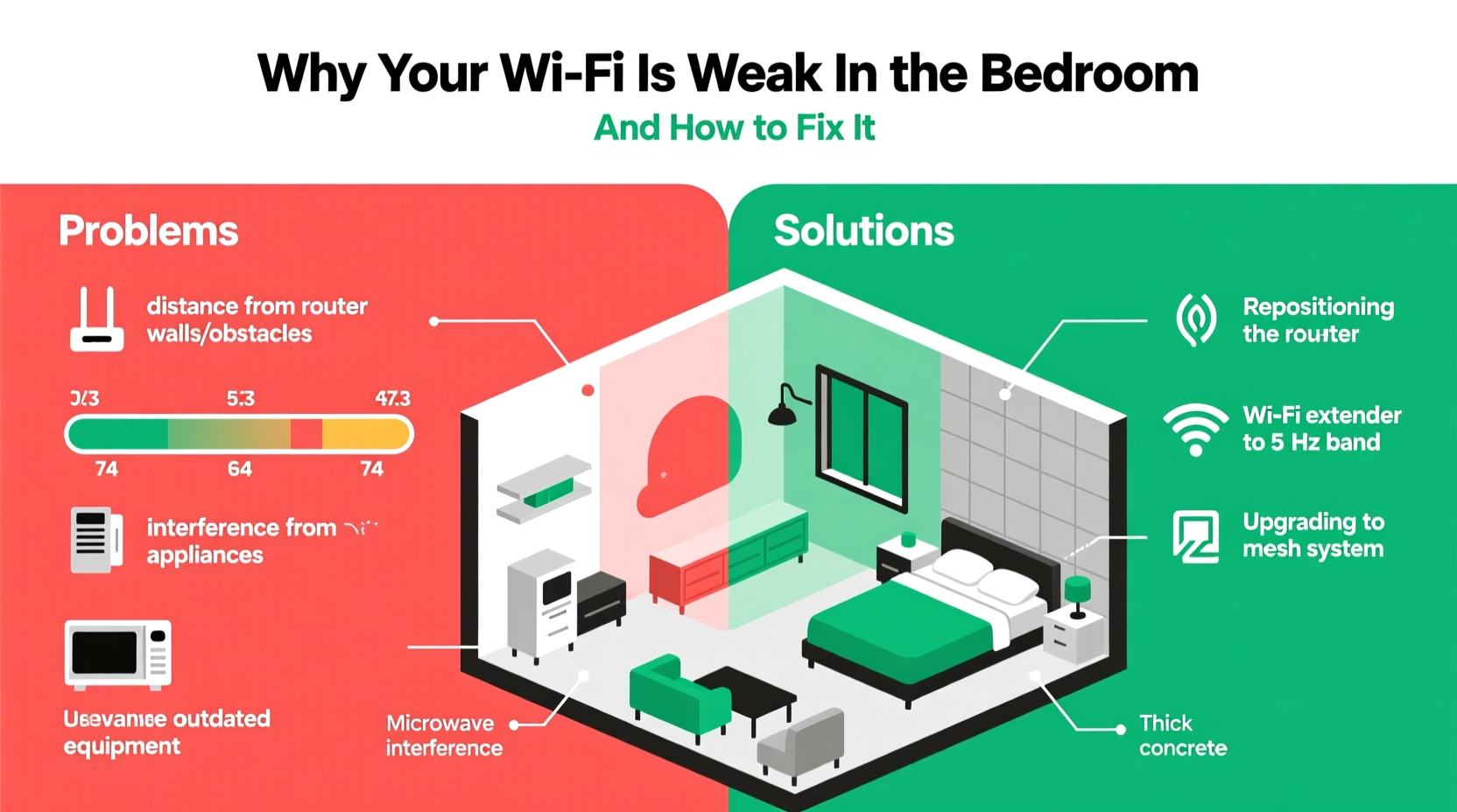 Why Is My Wifi Signal Weak In The Bedroom And What Can I Do About It