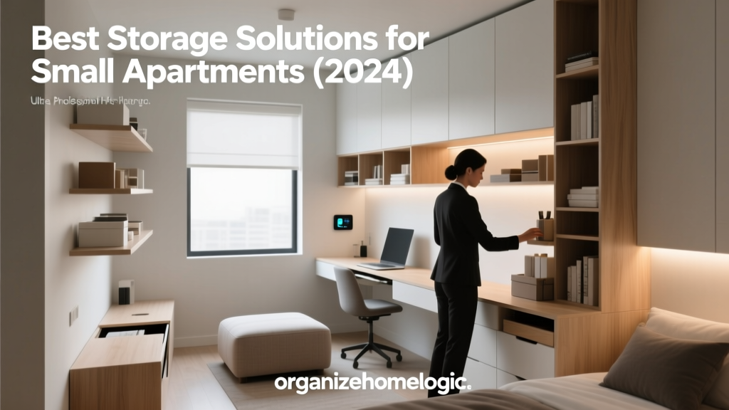 Best Storage Solutions for Small Apartments (2024)