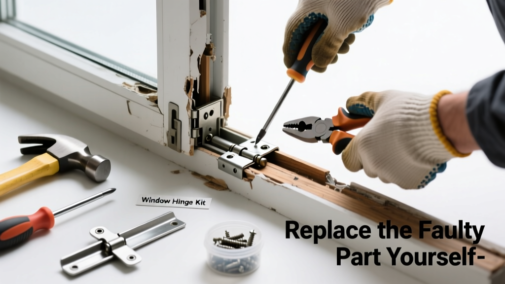 Window Won’t Open? Replace the Faulty Part Yourself