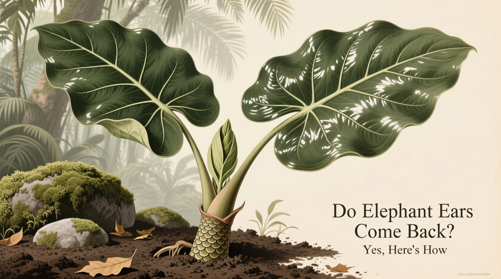 Do Elephant Ears Return? 5 Tips | TheHomeSprouts