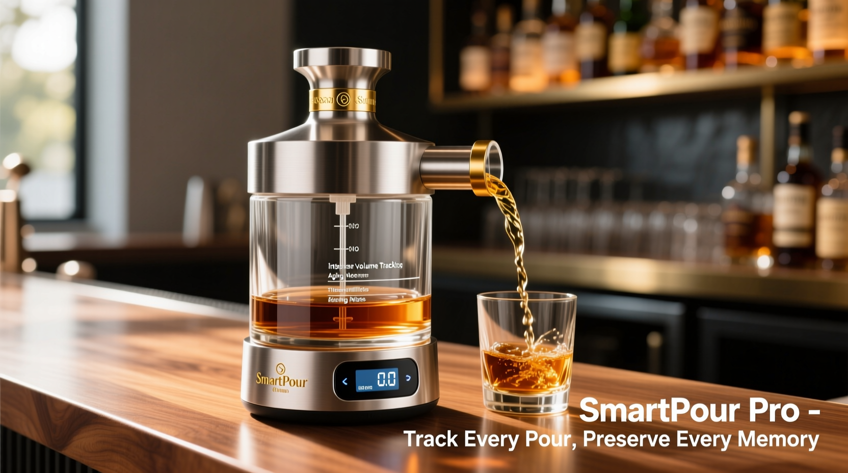 best smart decanters that track pour volume and aging notes