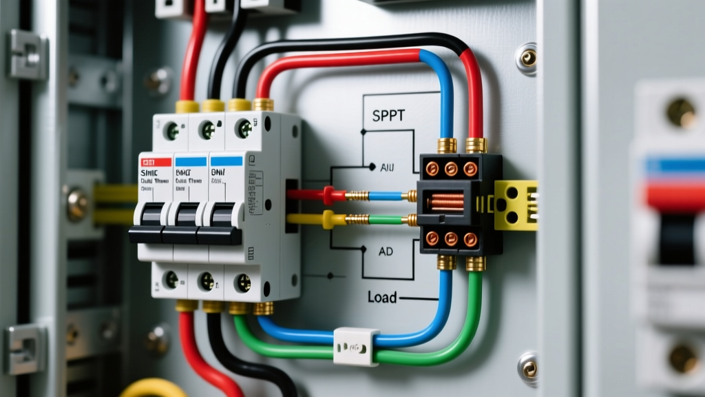 Wiring Diagram for Relay Switch: Panel & Breaker Guide