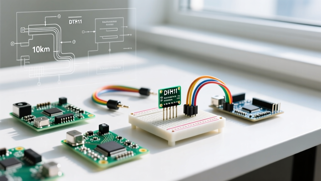 DHT11 Temperature and Humidity Sensor: Kit Guide & Bench Tests