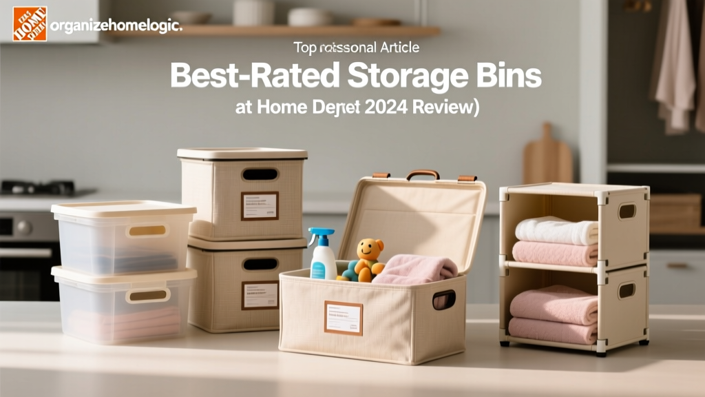 Top-Rated Home Depot Storage Bins (2024)