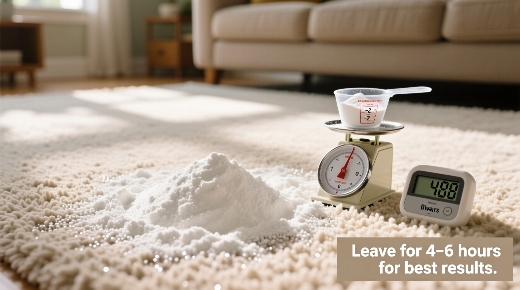 can you use baking soda on carpet to remove odors and how long to leave it