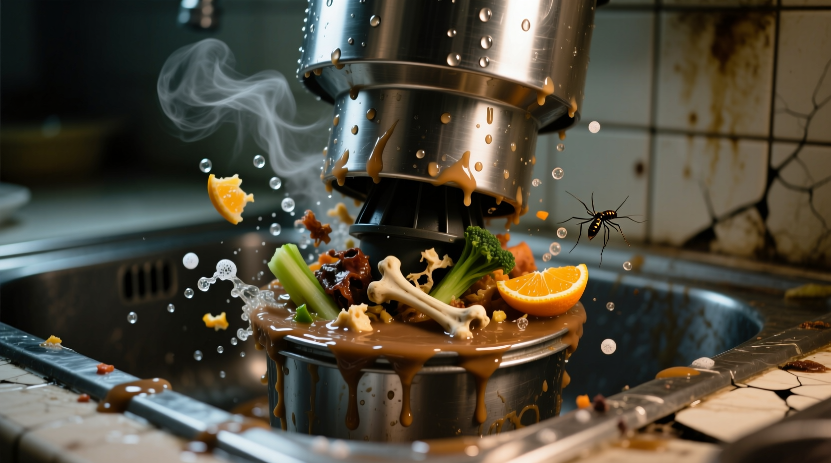 garbage disposal smells