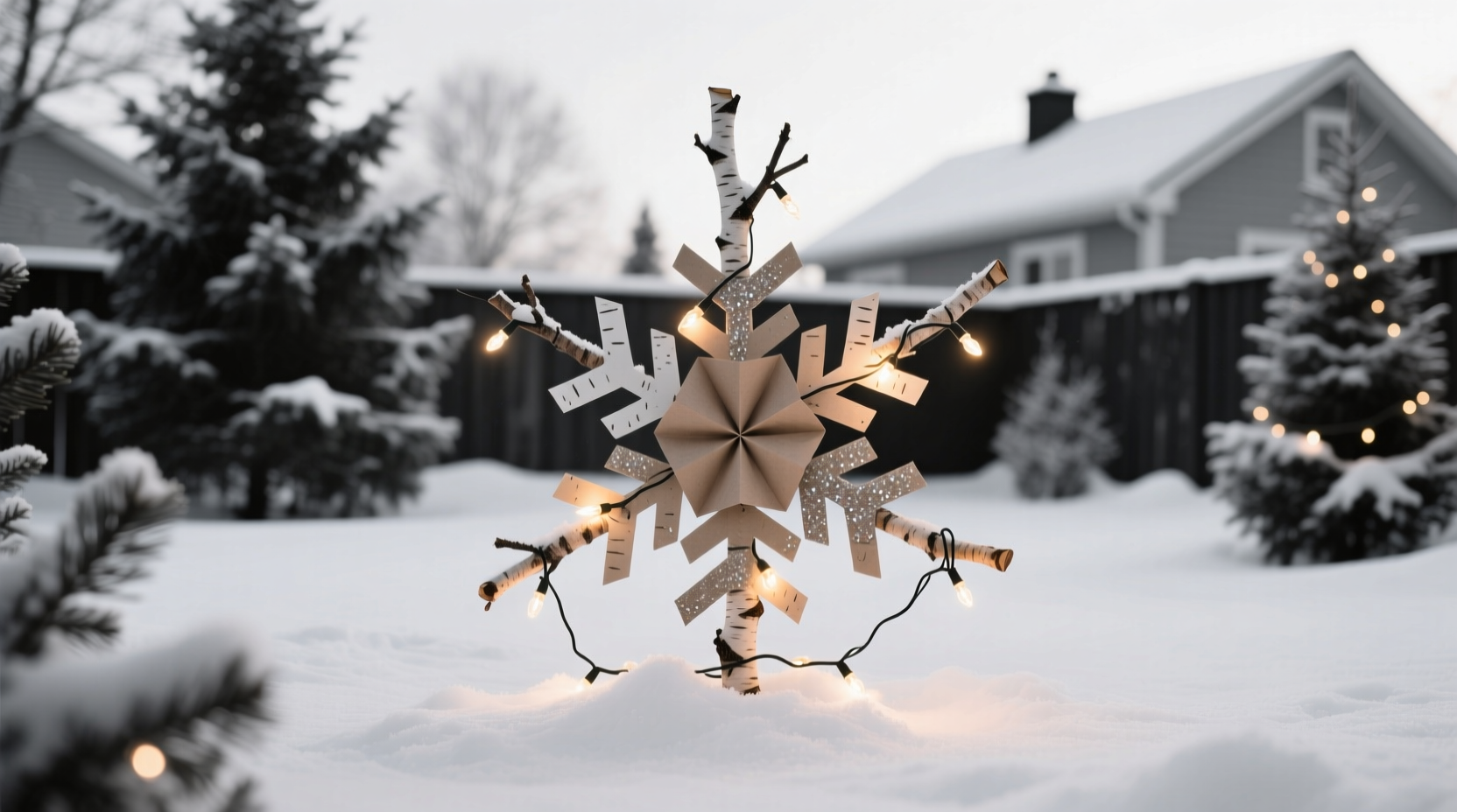 DIY Winter Wonderland Decorations: Sustainable Christmas Guide