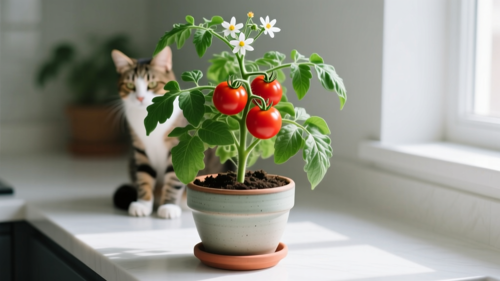 Pet-Friendly Indoor Tomato Plants: Safe Growing Tips