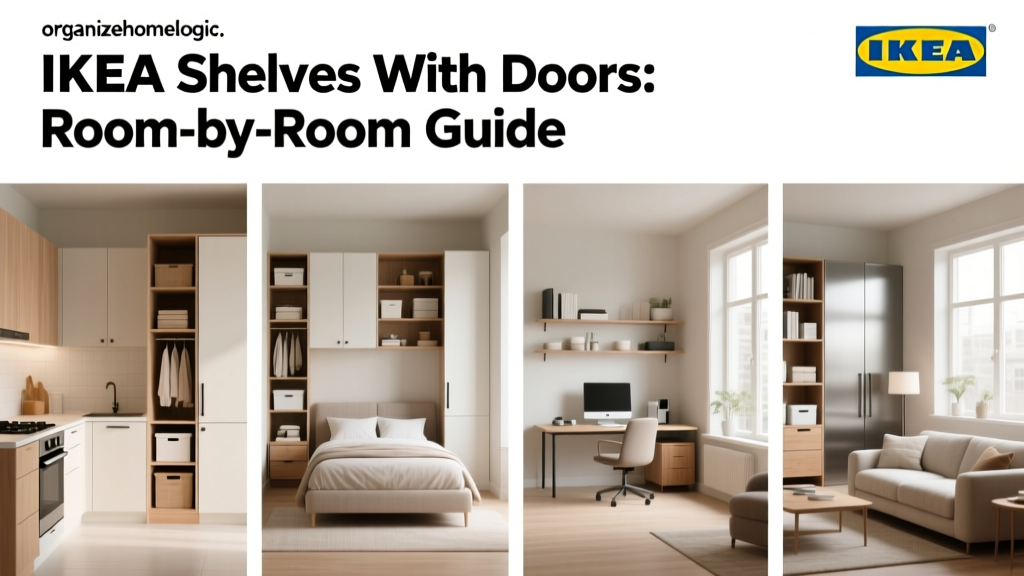 IKEA Shelves With Doors: Room-by-Room Guide