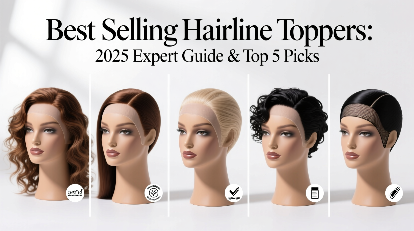 best selling hairline topper