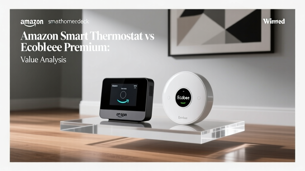 Amazon Smart Thermostat vs Ecobee Premium: Value Analysis