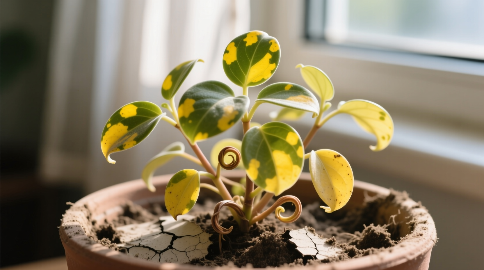 why are the leaves on my pilea turning yellow
