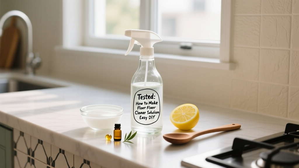 Tested: How to Make Floor Cleaner Solution (Easy DIY)