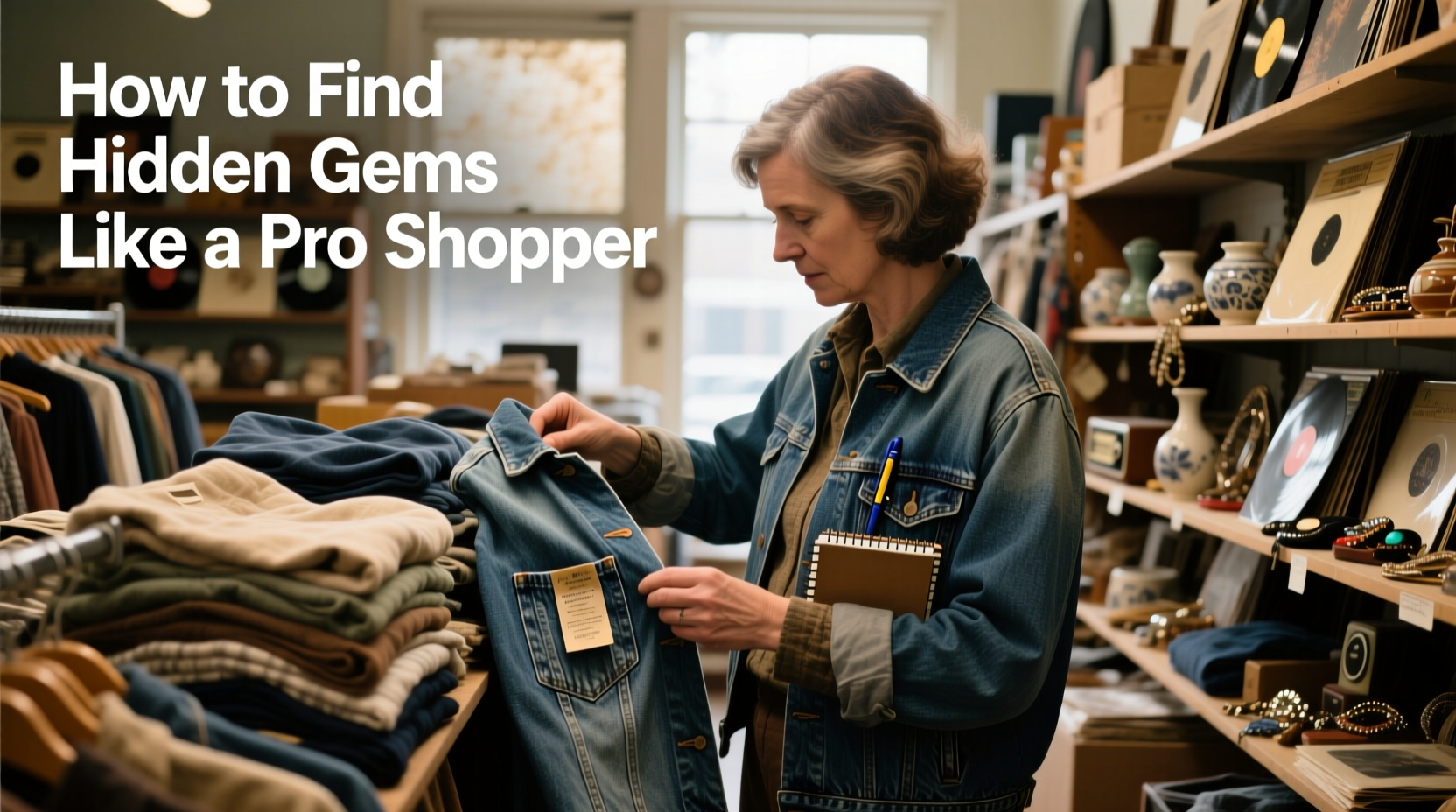 how to find hidden gems in your local thrift store like a pro shopper