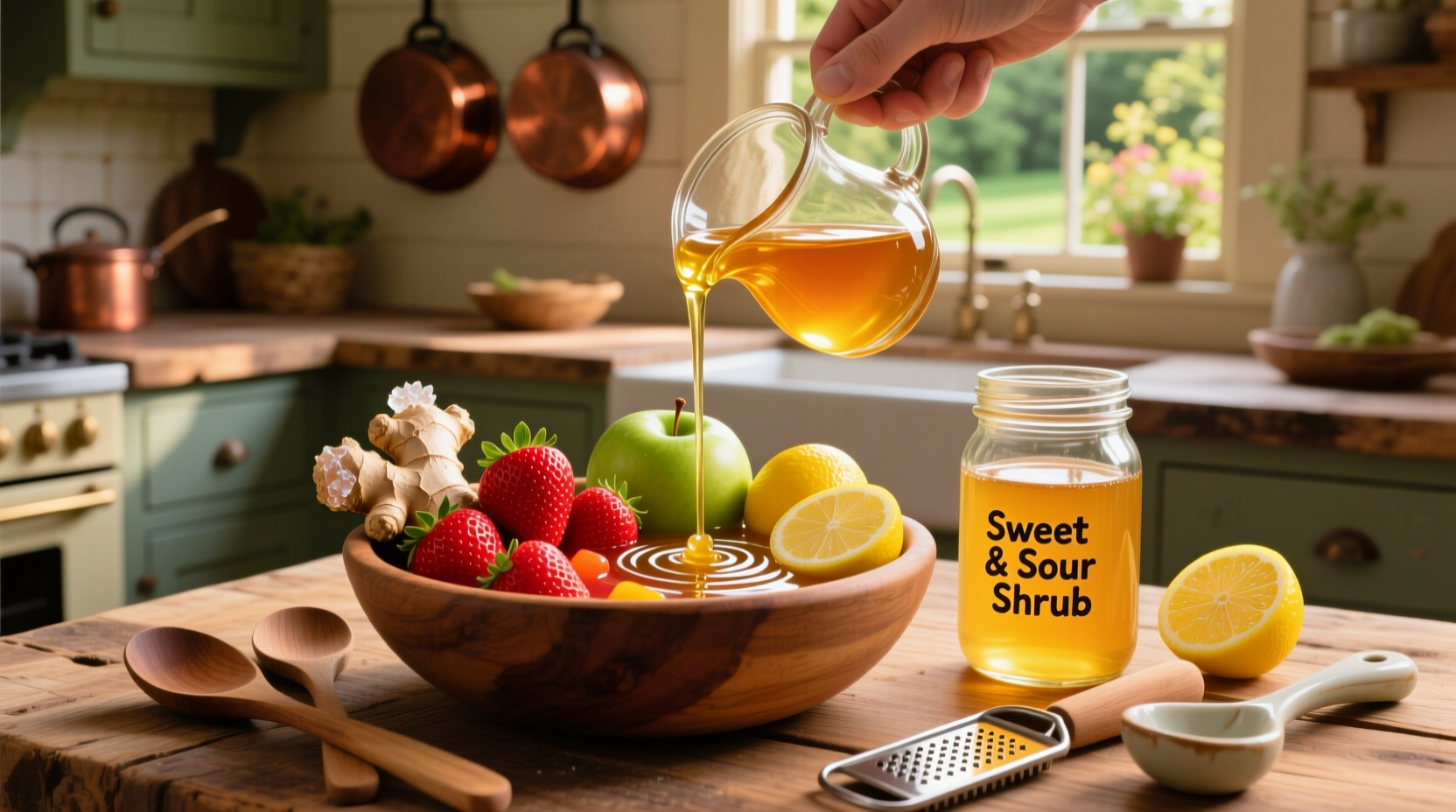 make delicious sweet and sour shrubs using this easy ra