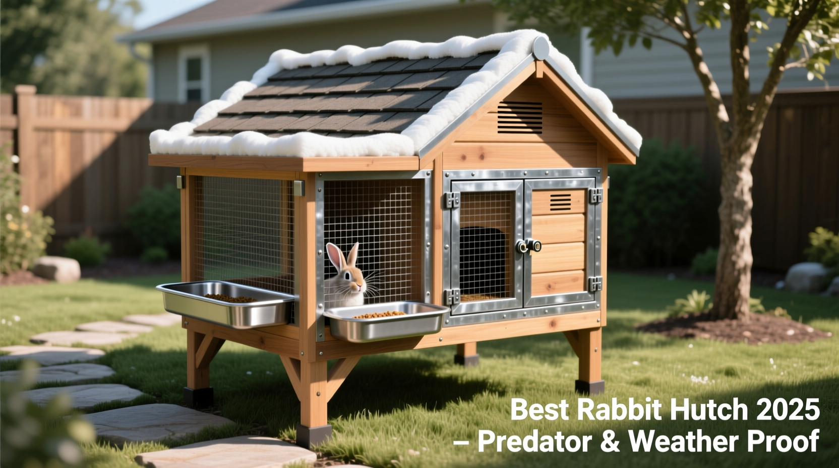 best rabbit hutches that protect against predators and harsh weather