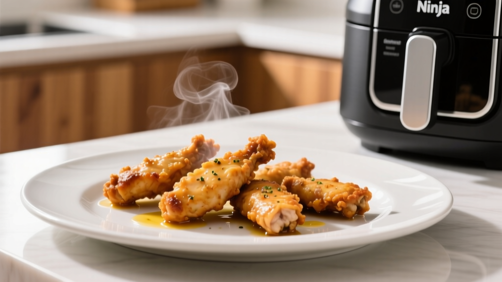 Crispy Marinated Chicken Tenders in Ninja Foodi