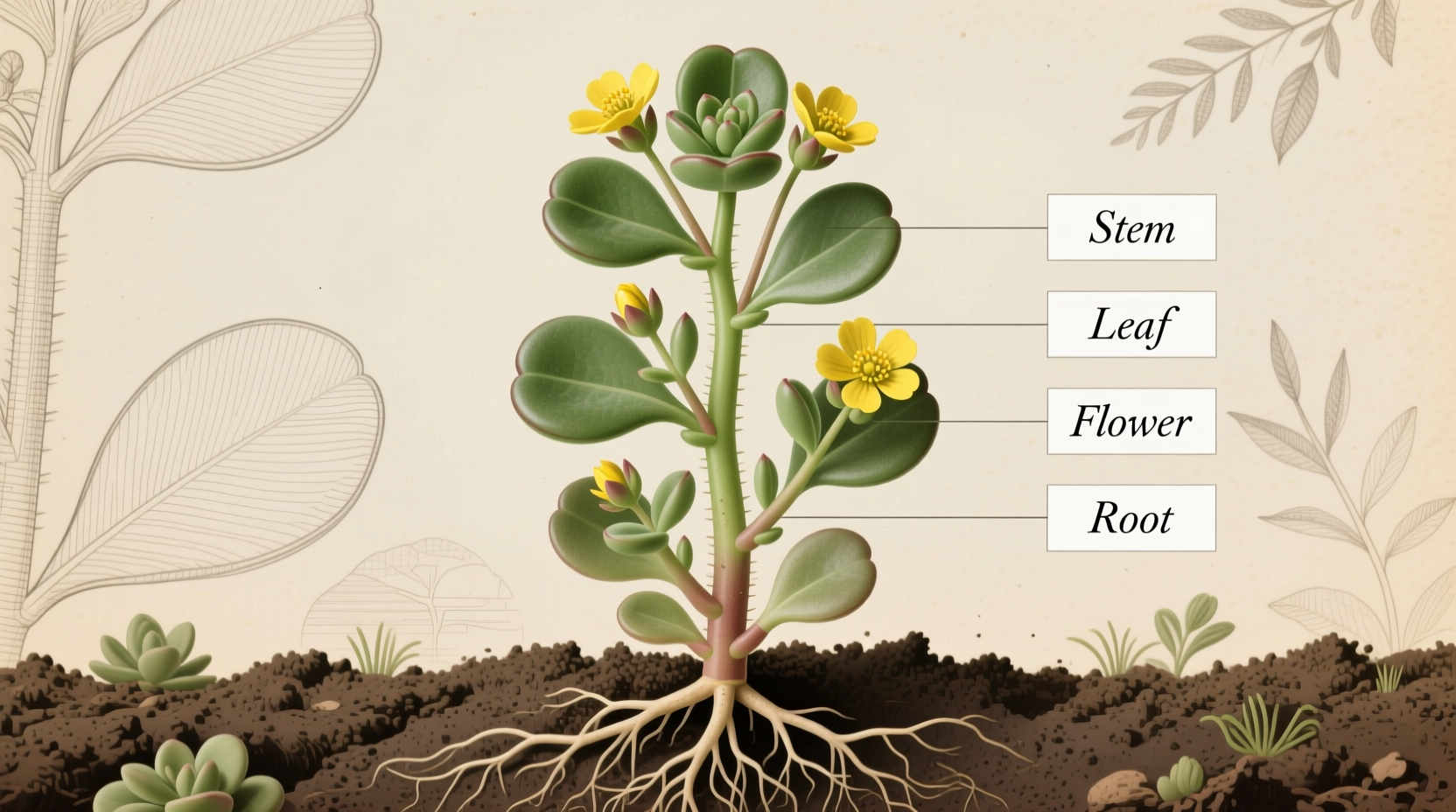 is purslane a perennial