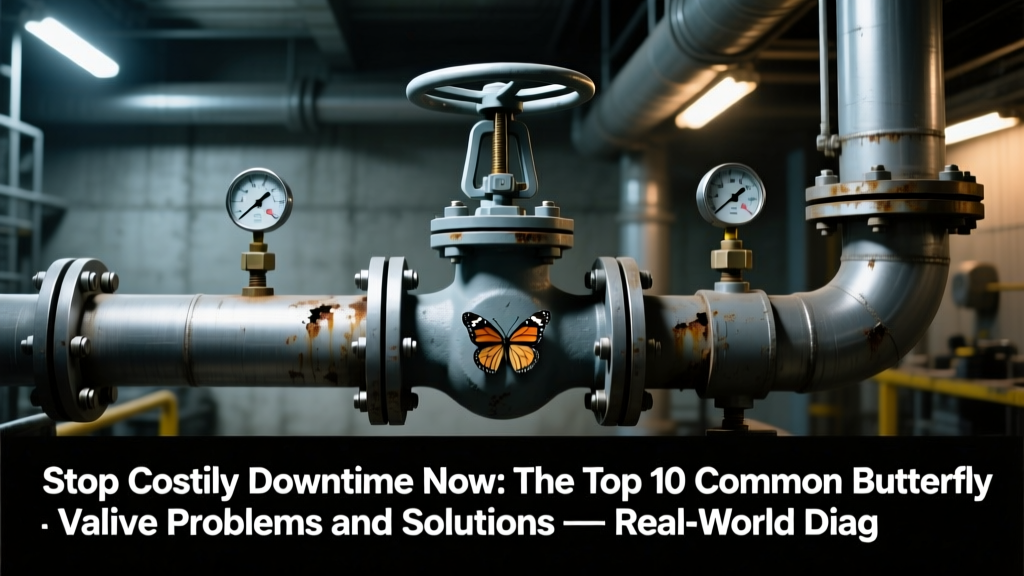 Top 10 Butterfly Valve Problems & API 609 Fixes
