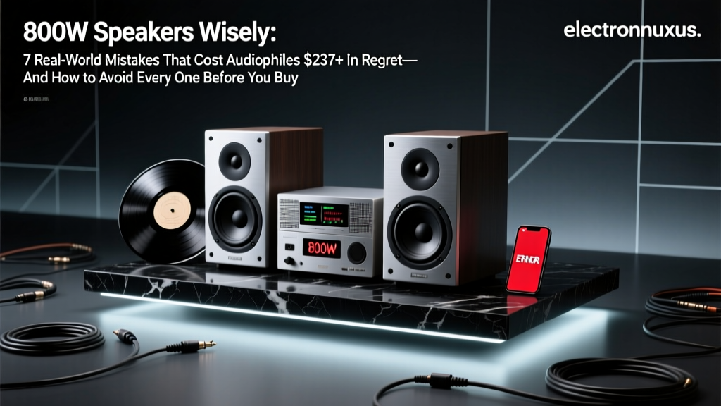800W Speakers Wisely: 7 Real-World Mistakes That Cost Audiophiles $237+ in Regret—And How to Avoid Every One Before You Buy
