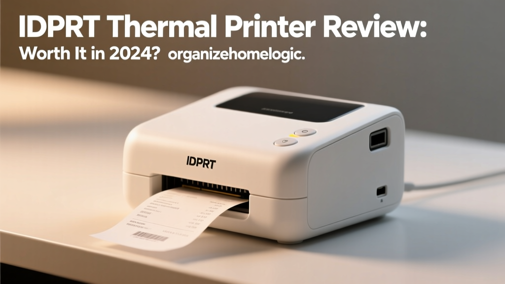 IDPRT Thermal Printer Review: Worth It in 2024?