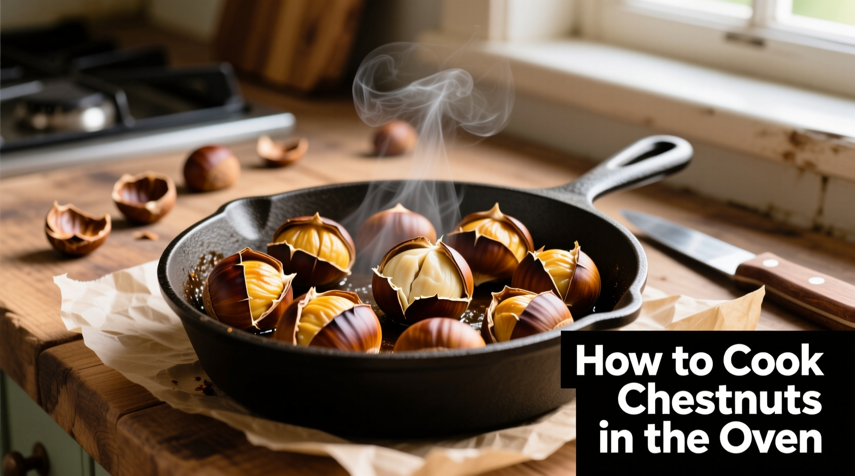 how to cook chestnuts in the oven