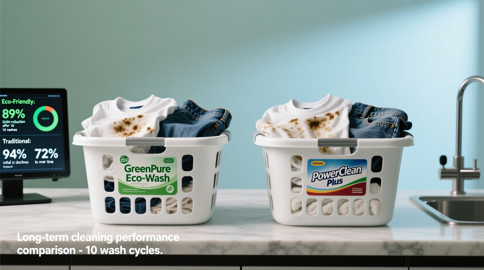 eco friendly laundry detergent vs traditional brands which cleans better long term