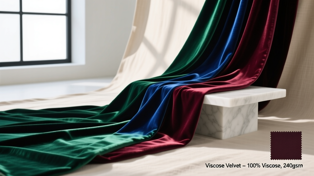 Viscose Velvet: The Designer’s Luxe Staple — Sourcing Guide & Specs