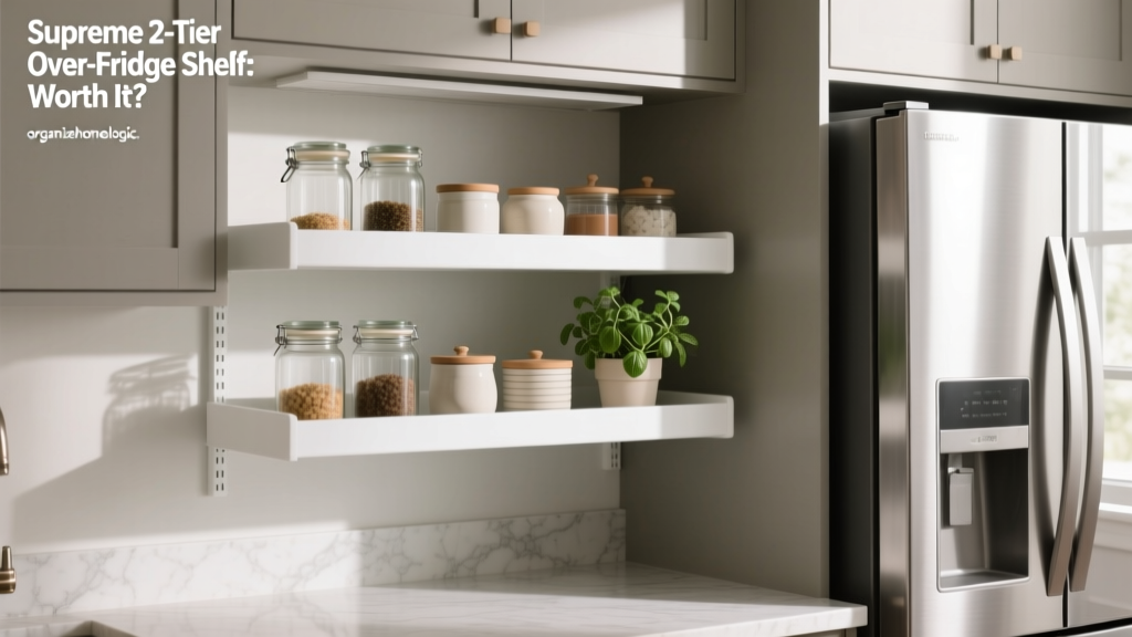 Supreme 2-Tier Over-Fridge Shelf: Worth It?