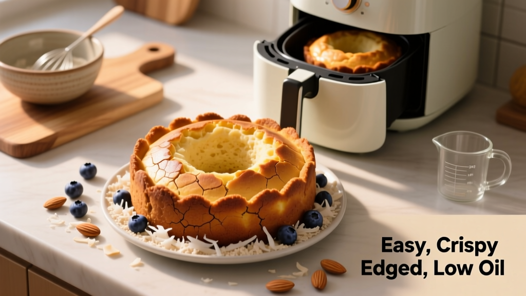 Healthy Air Fryer Cake: Easy, Crispy & Low-Oil